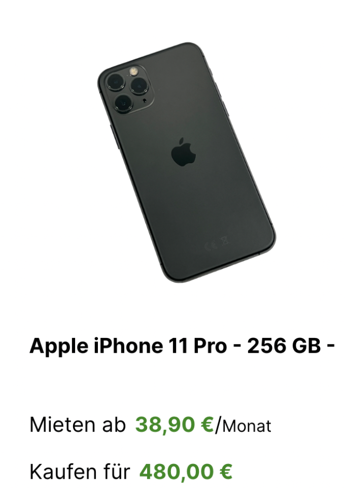 Apple iPhone 11 Pro - 256 GB